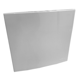 Placas + Suportes 4×4” Cega Branco Linha Sleek Margirius